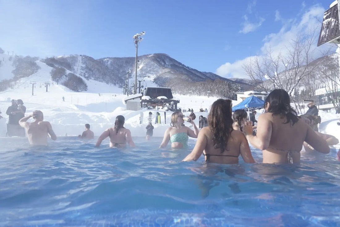 白馬アルプスホテル、プールサイドDJイベント『Hakuba Norikura Winter Oasis』を開催