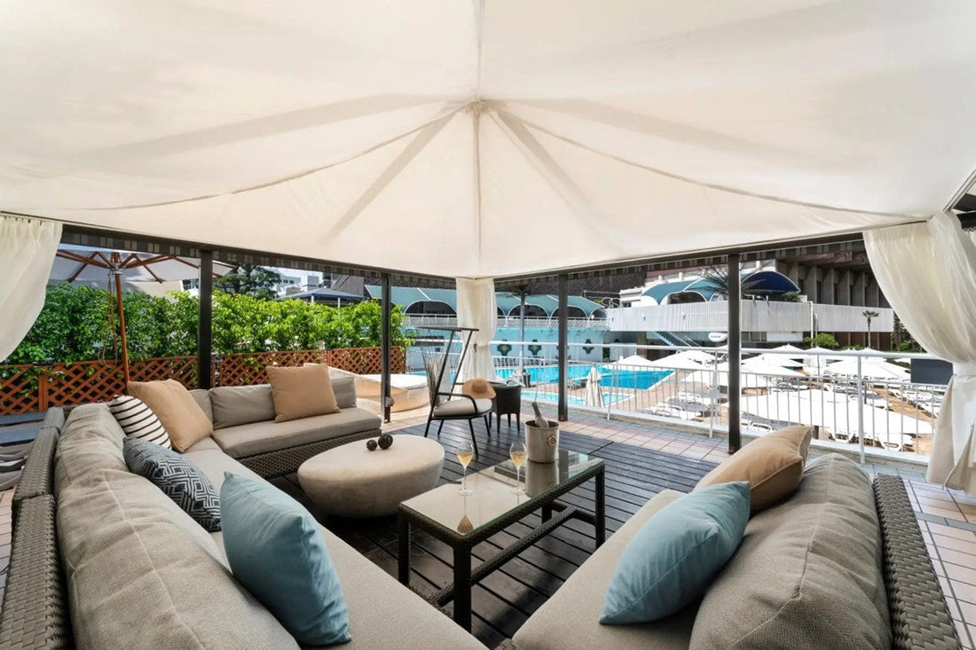 プールサイドコテージを独占する、最上級5つ星ホテルステイ