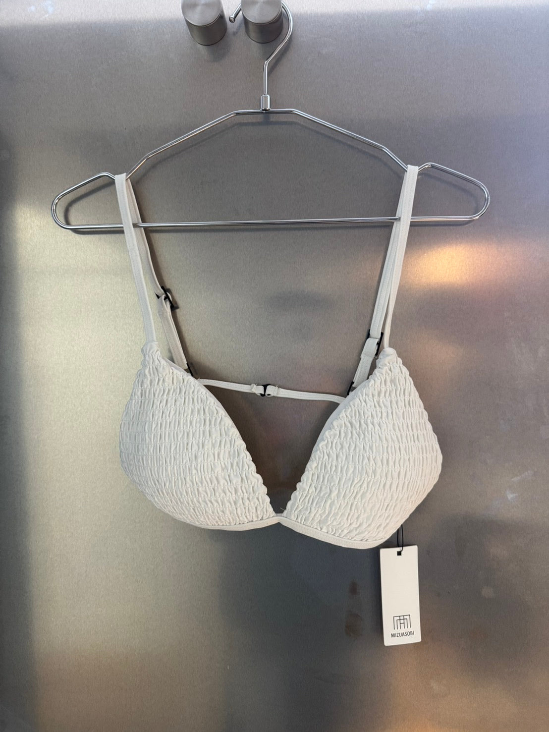 Shirring Triangle Top