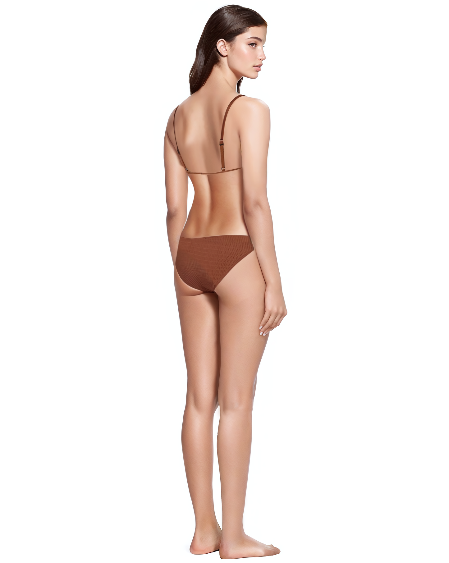 Shirring Triangle Top