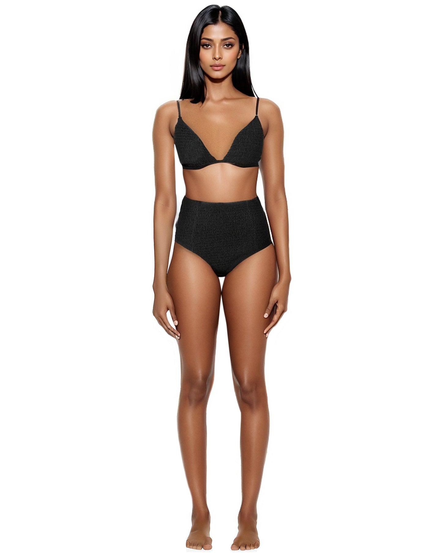 Shirring High Bottom