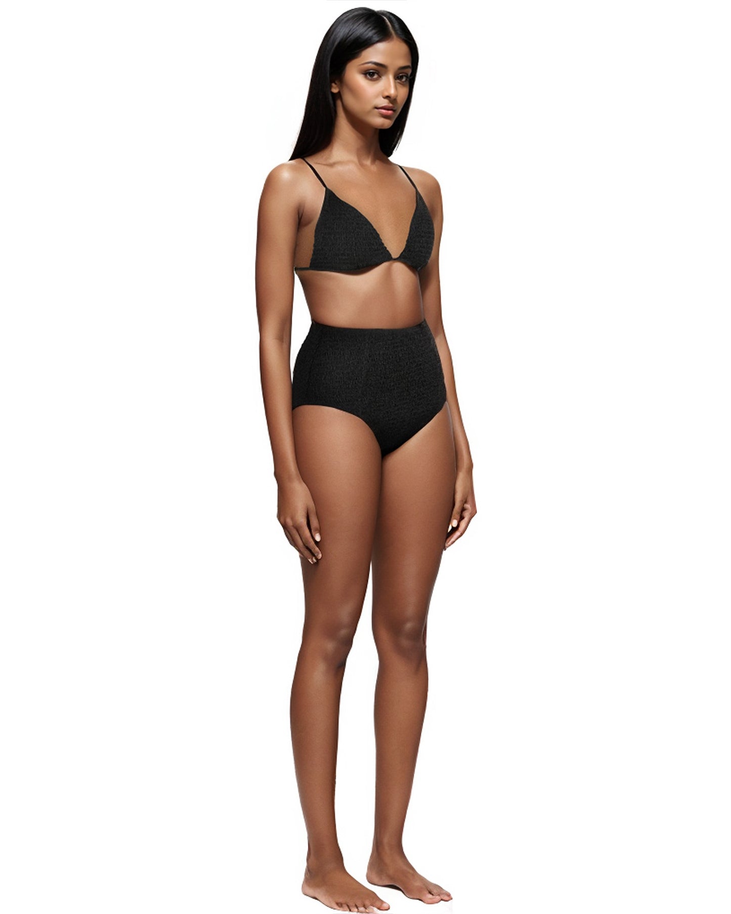 Shirring High Bottom