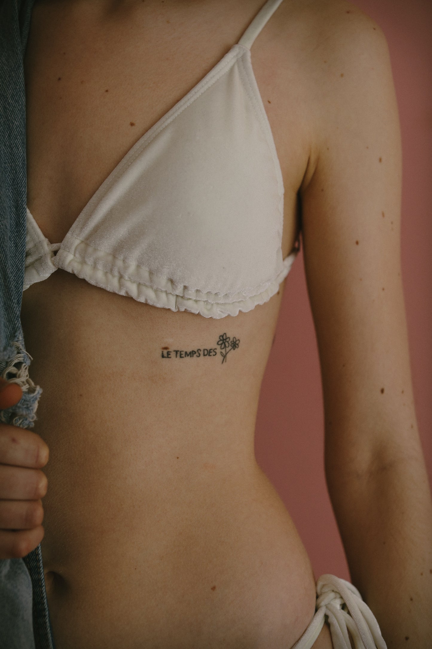 Velour double cord Top