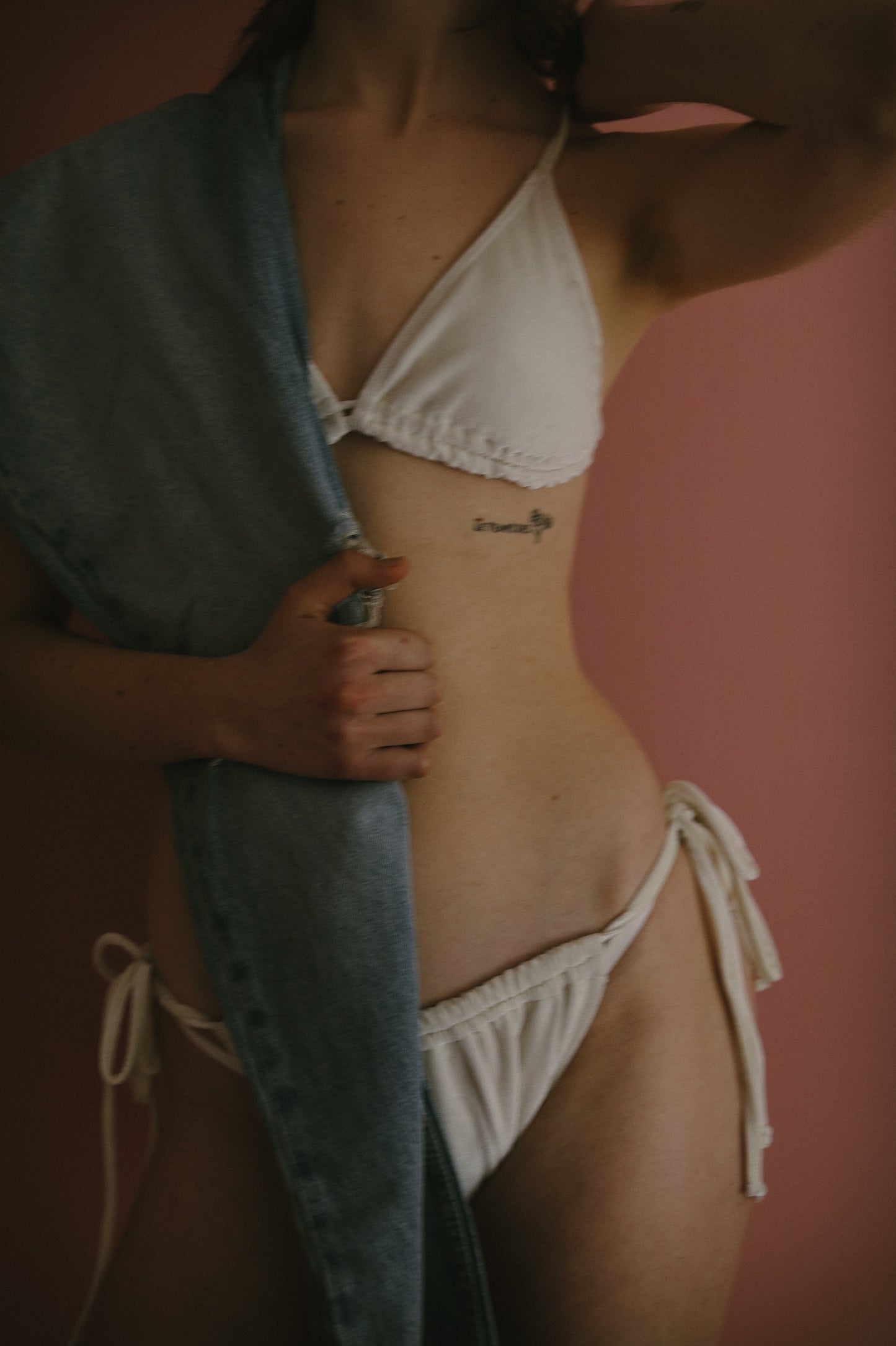 Velour double cord Top