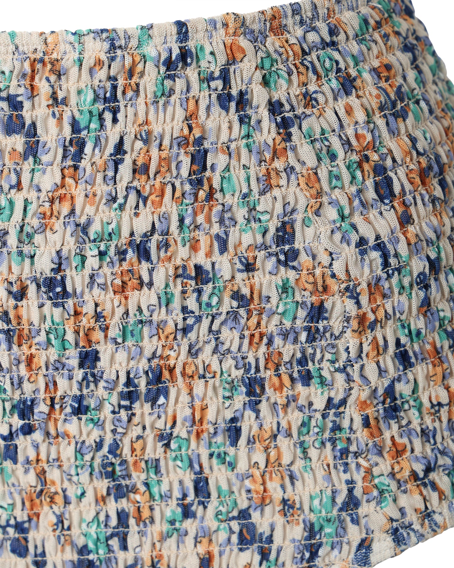 Shirring Flower High Bottom