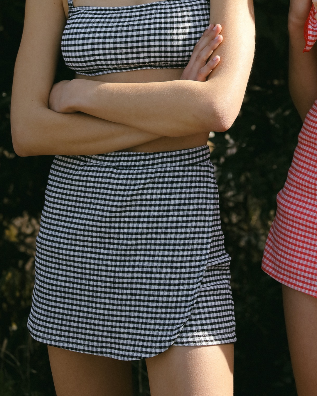 Gingham Check Bottom