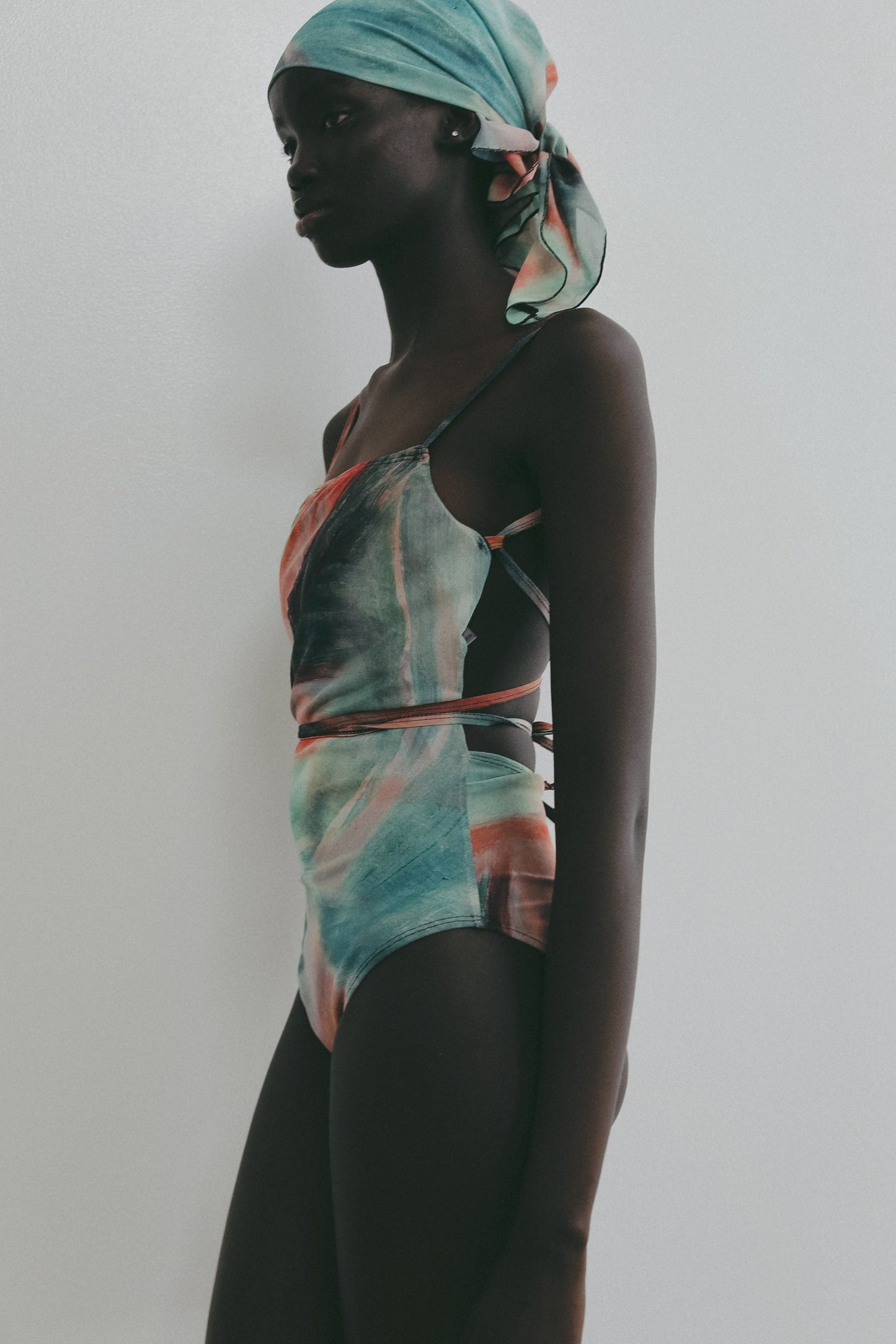 Sheer Multi Swimsuit