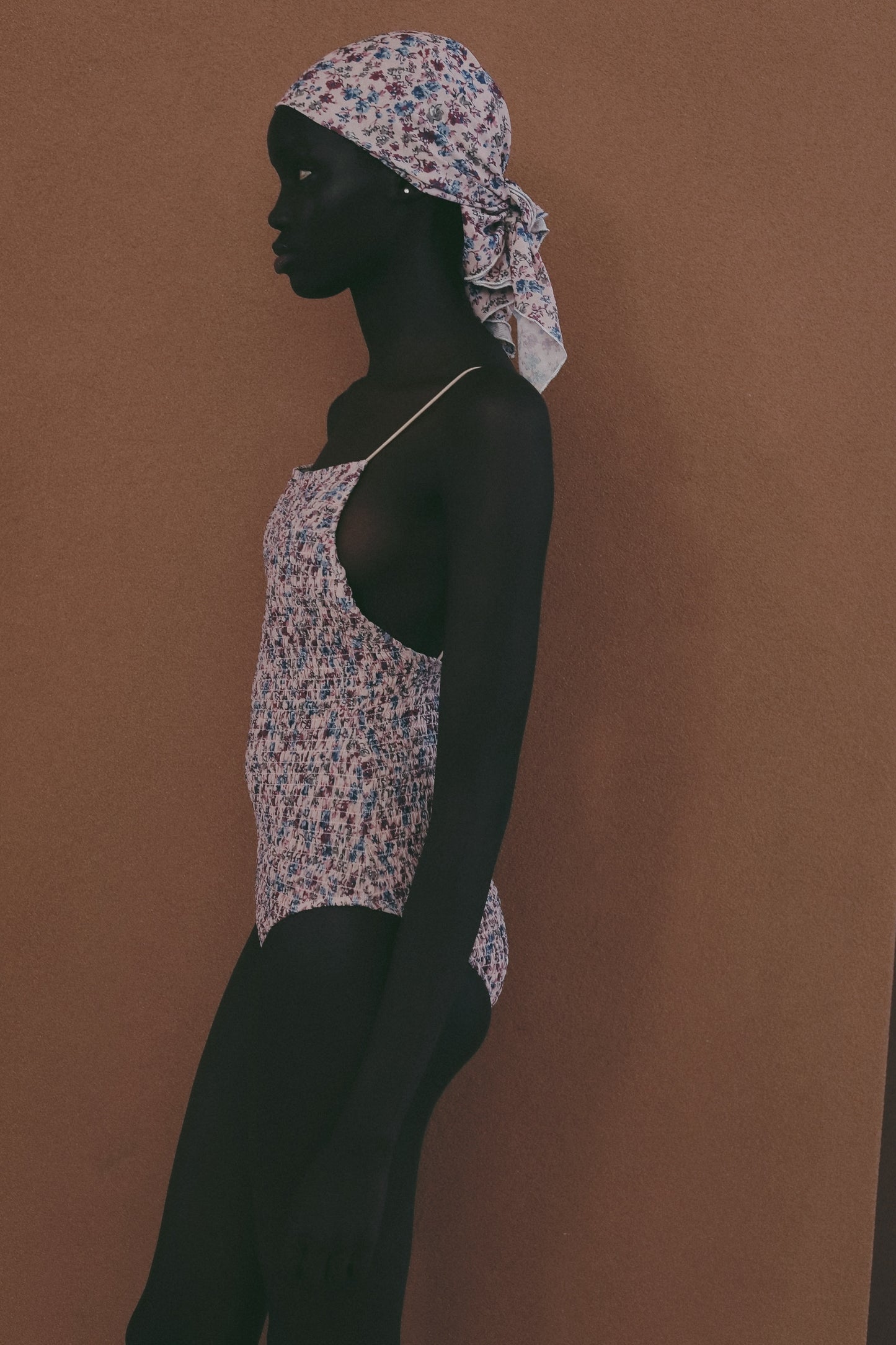 Spaghetti Flower Swimsuit