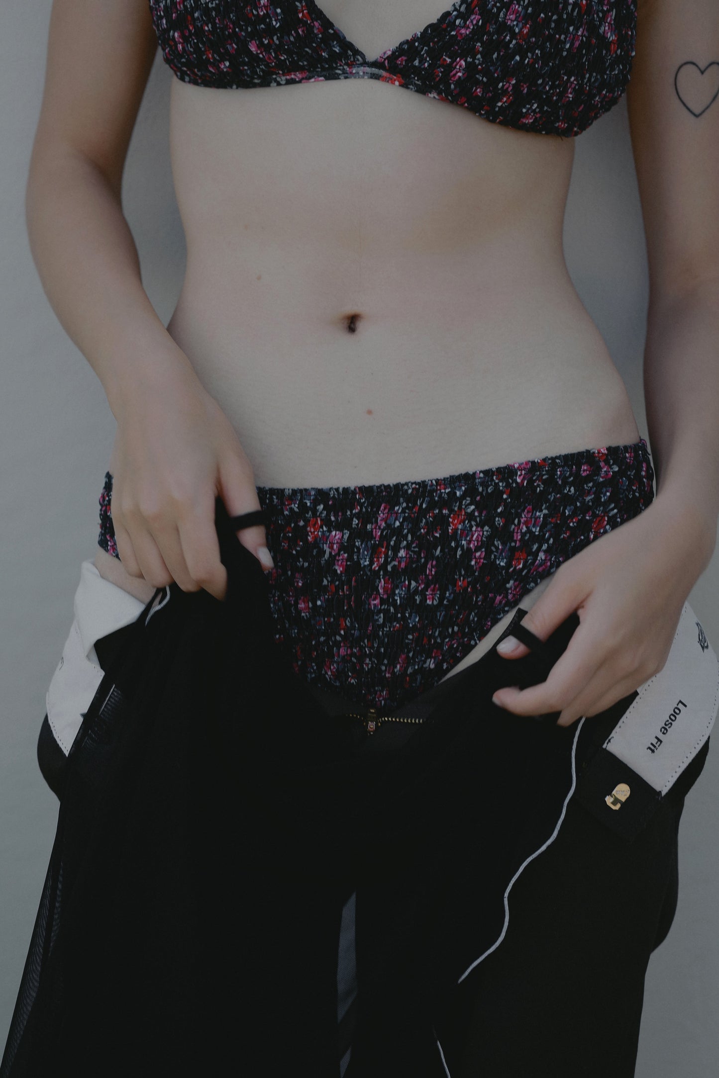 Shirring Flower Bottom