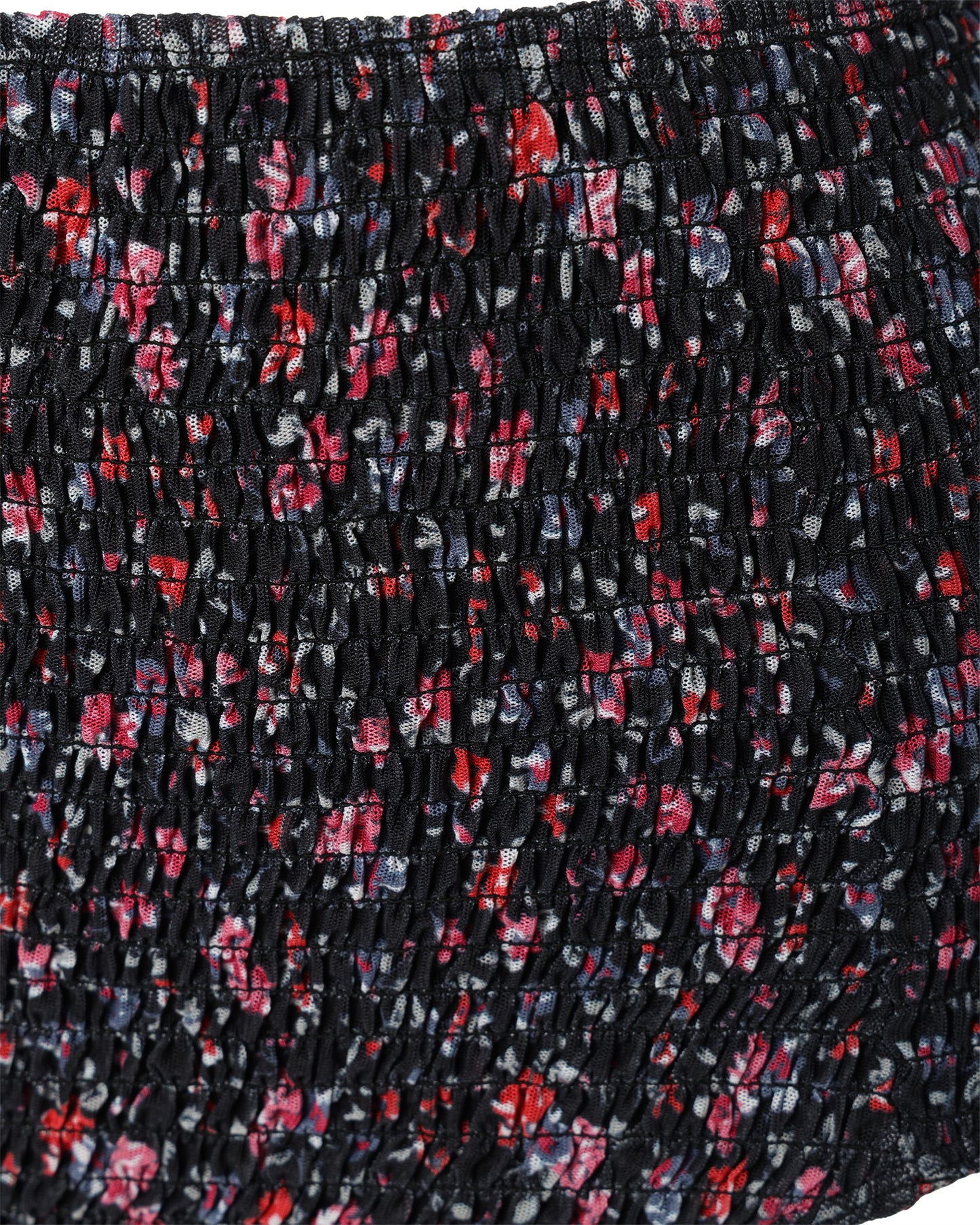 Shirring Flower High Bottom