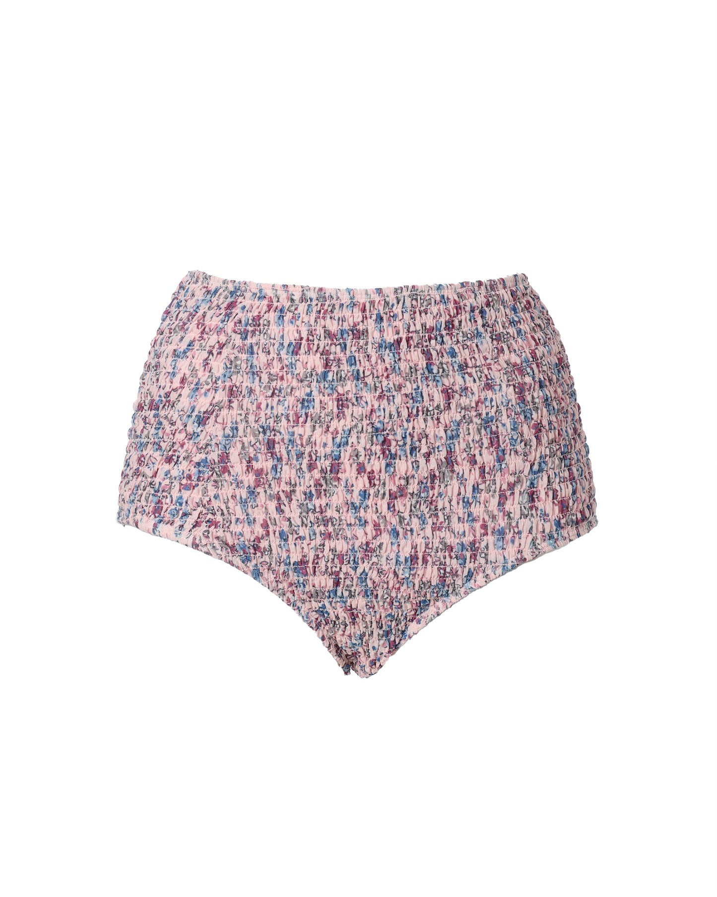 Shirring Flower High Bottom