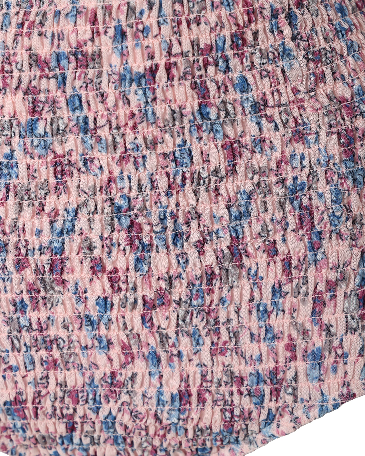 Shirring Flower High Bottom