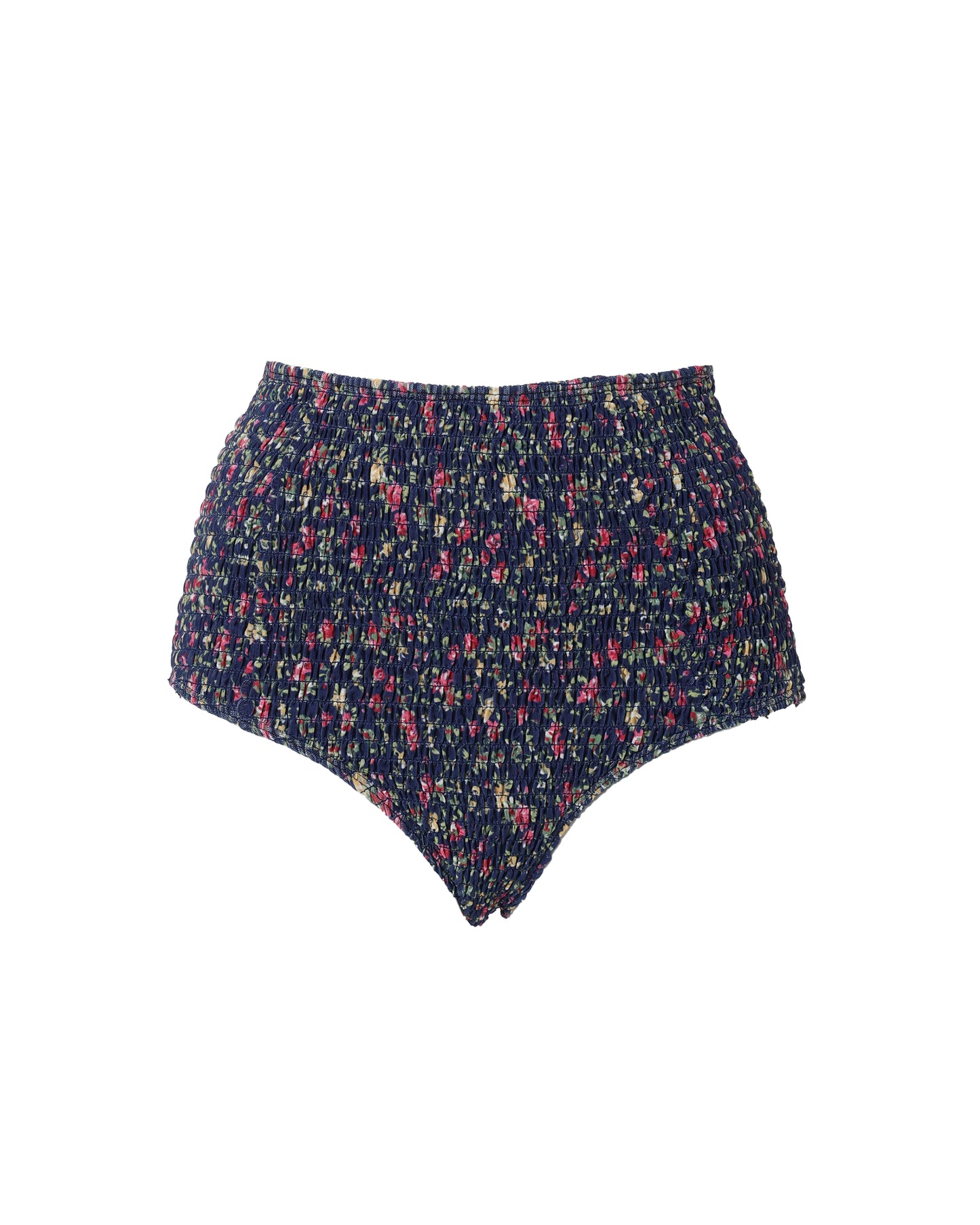 Shirring Flower High Bottom