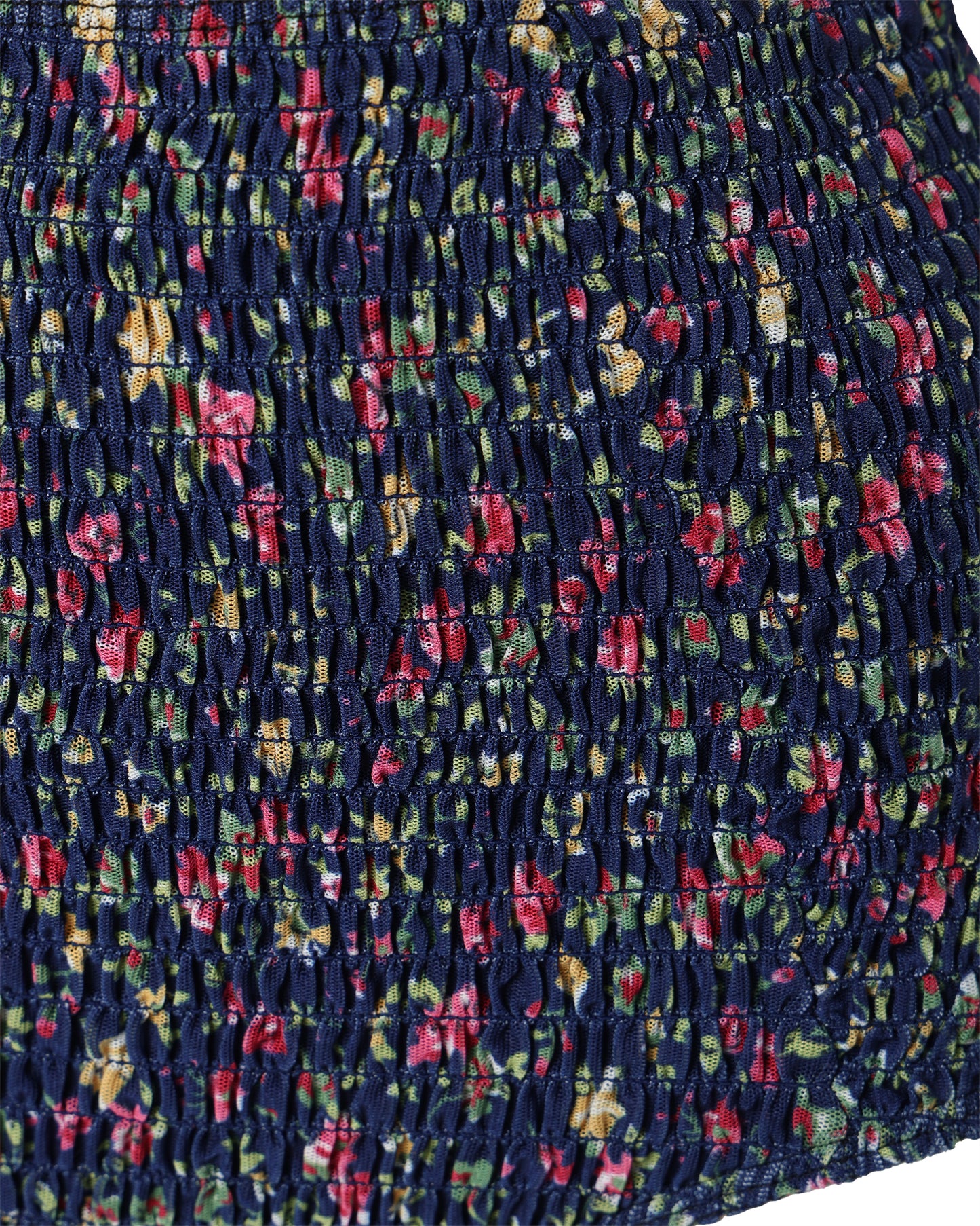 Shirring Flower High Bottom