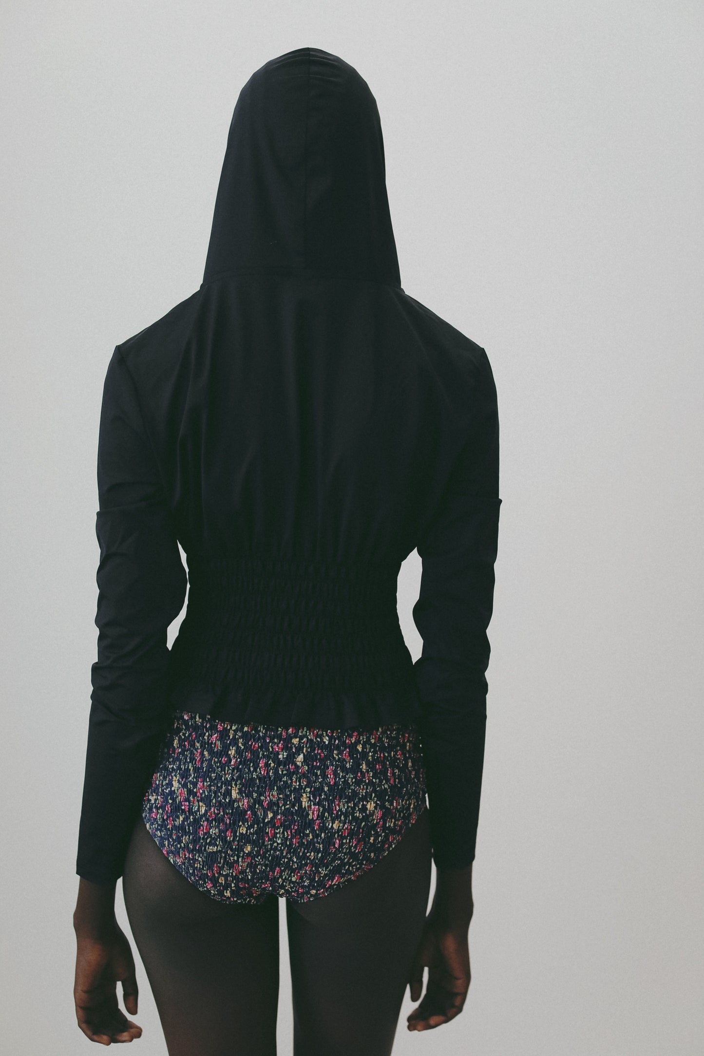 Shirring Flower High Bottom