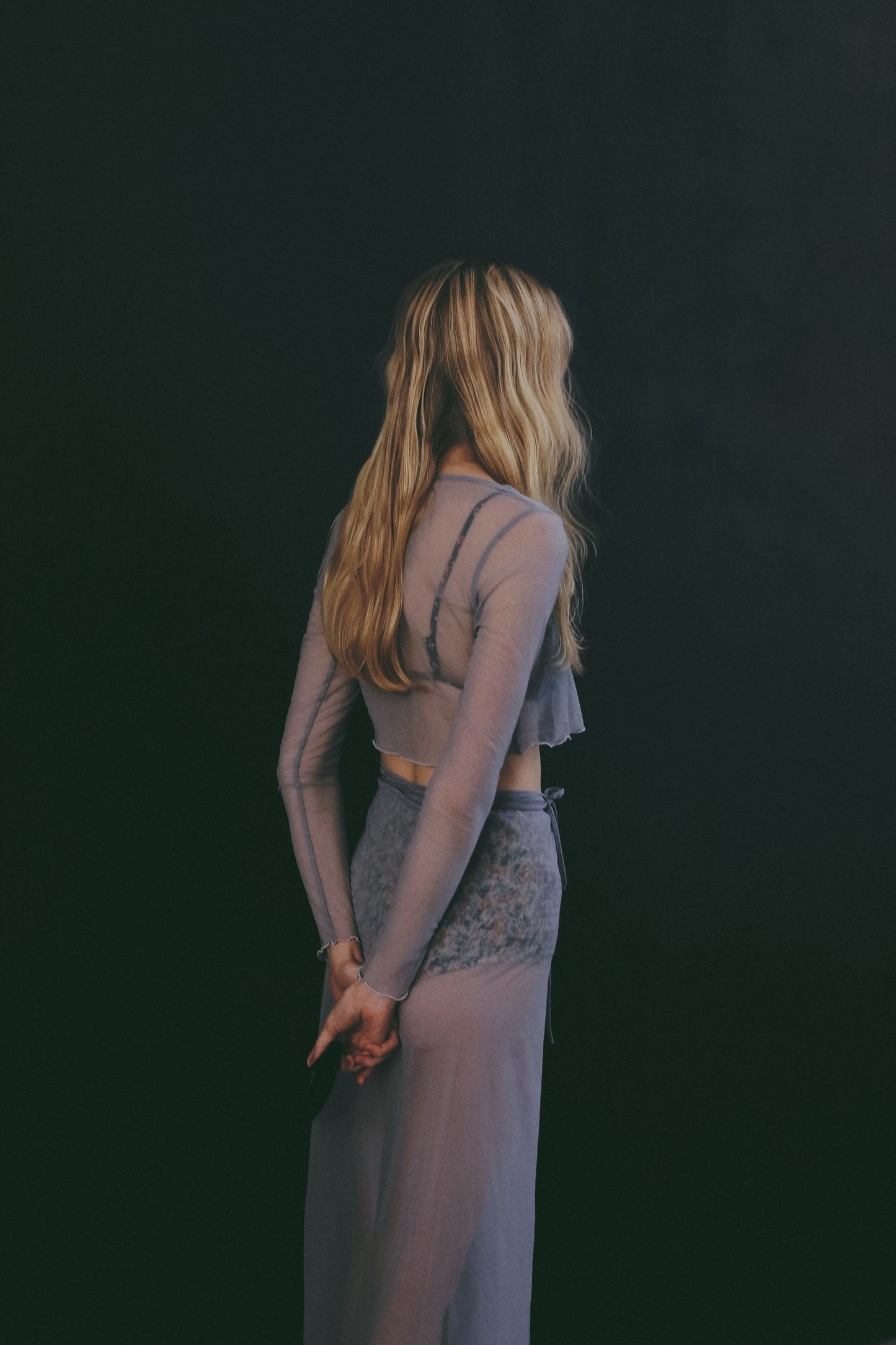 Shirring Flower High Bottom