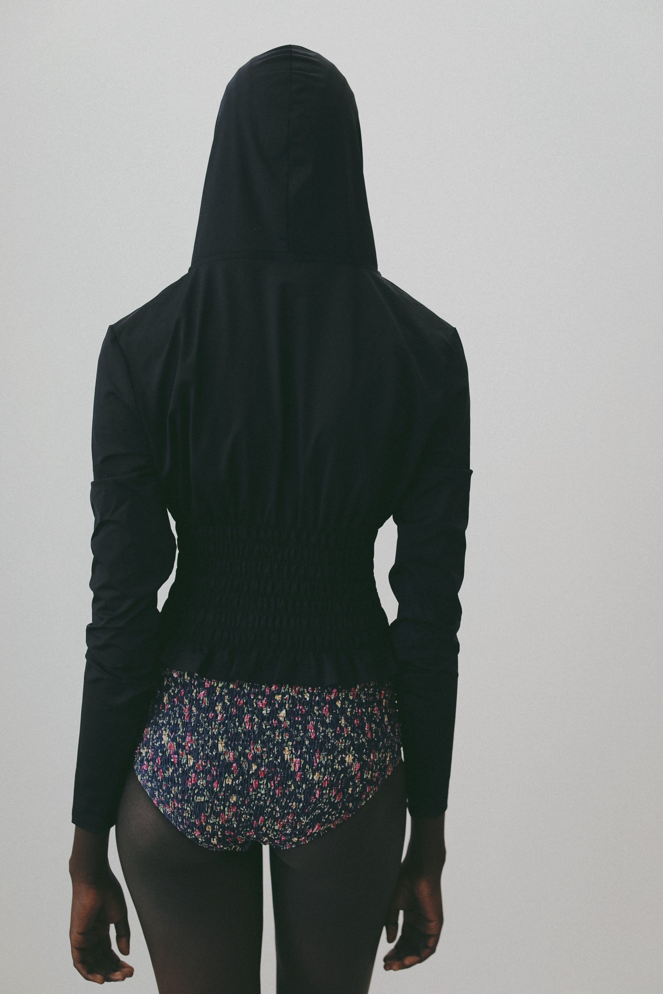 MIZUASOBI Shirring black 上下セット Shirring Rashguard | MIZUASOBI